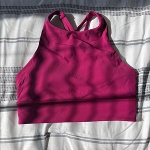 Lululemon Athletica Fuchsia Sports Bra
